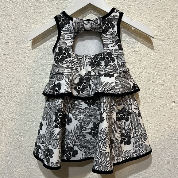 Janie and Jack girls sleveless Floral Peplum party dress NWOT size 18-24M - Picture 2 of 5